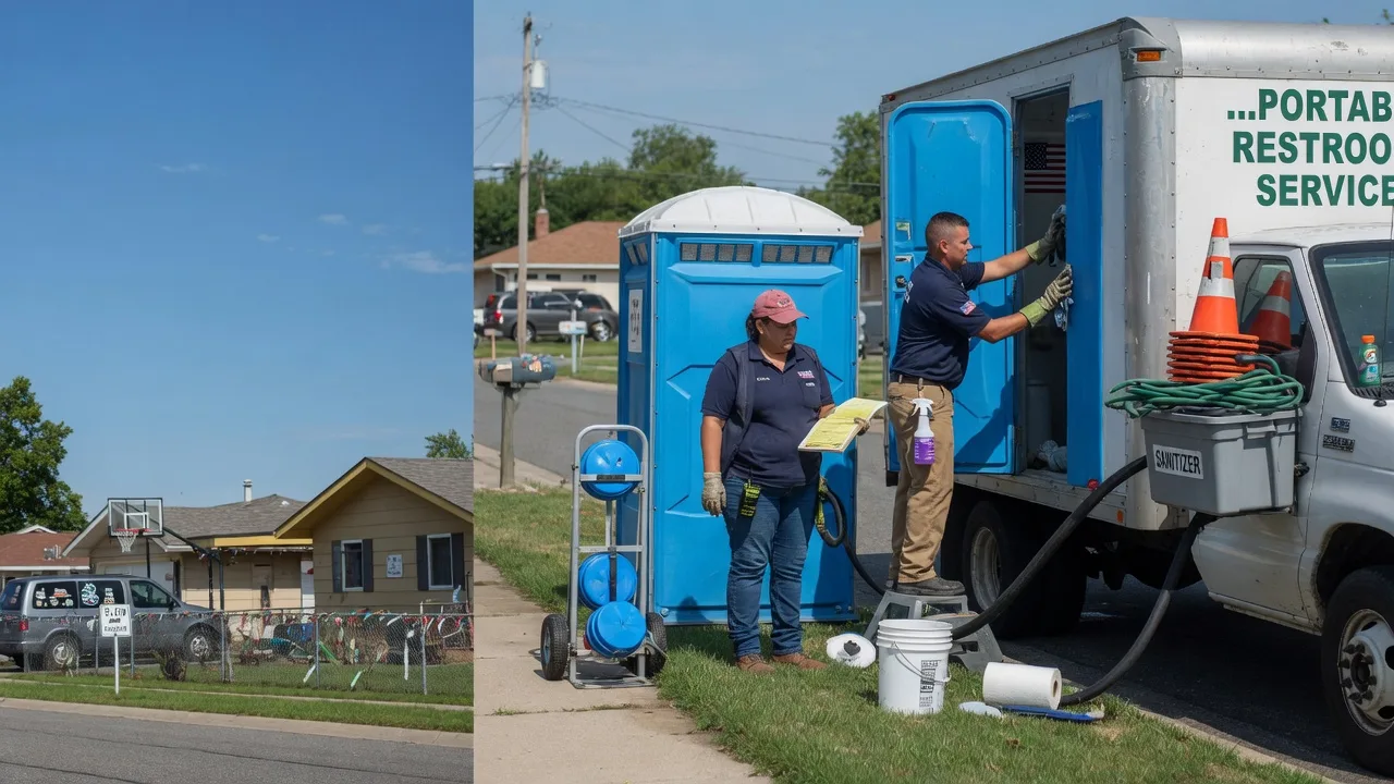 Portable Toilet Rental in Bangor, PA near me